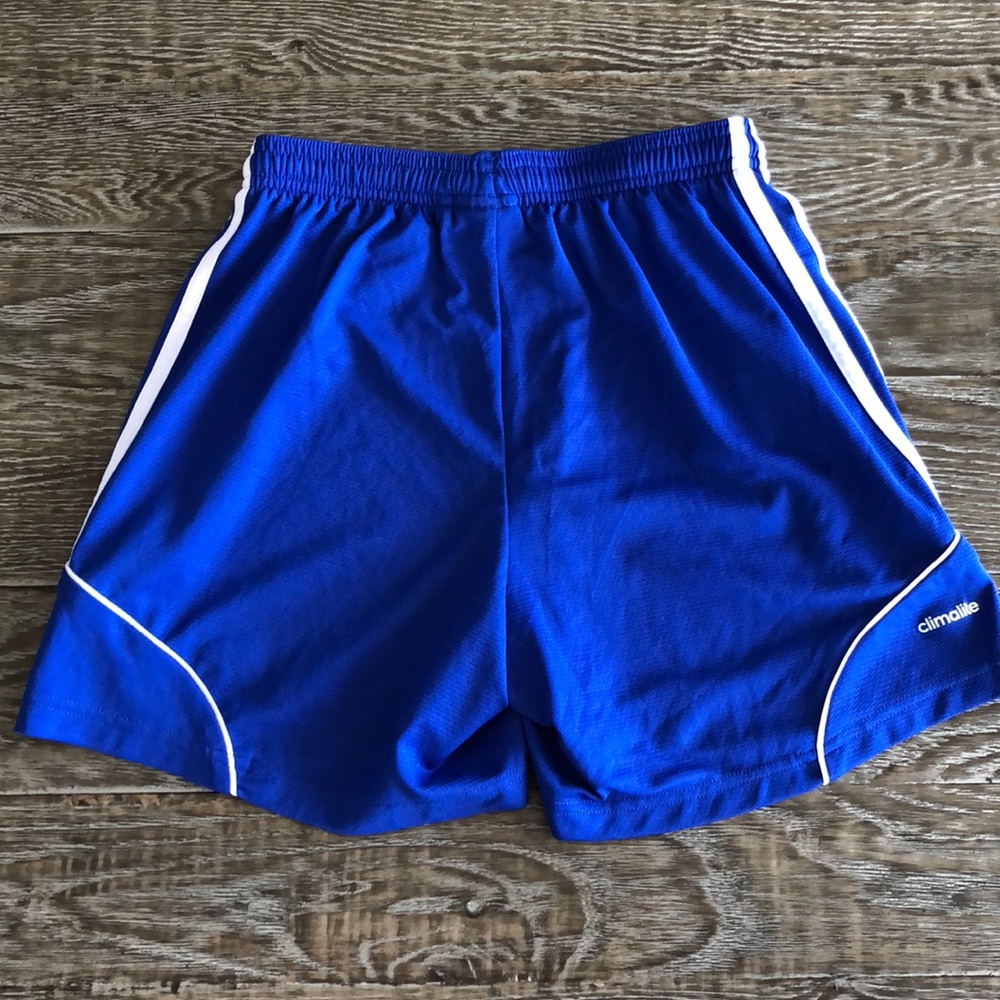 adidas Climalite Royal Blue Shorts Size XS (4-6) - Picture 3 of 3